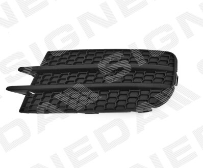 Решітка в бампер на VW Tiguan 2011-2016 Signeda PVG99256CAL