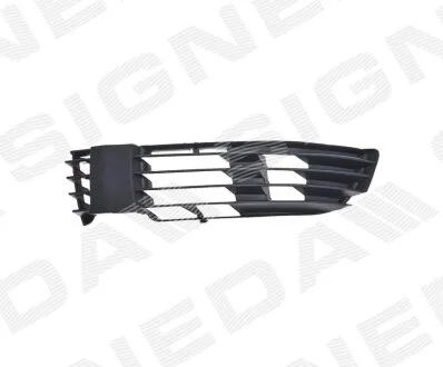 Решітка в бампер на VW Passat (B5+), 00 - 05 Signeda PVW99024CAL
