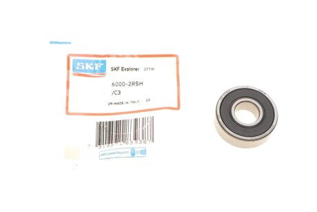 Підшипник (10x26x8) (opt-om) SKF 6000-2RSH/C3