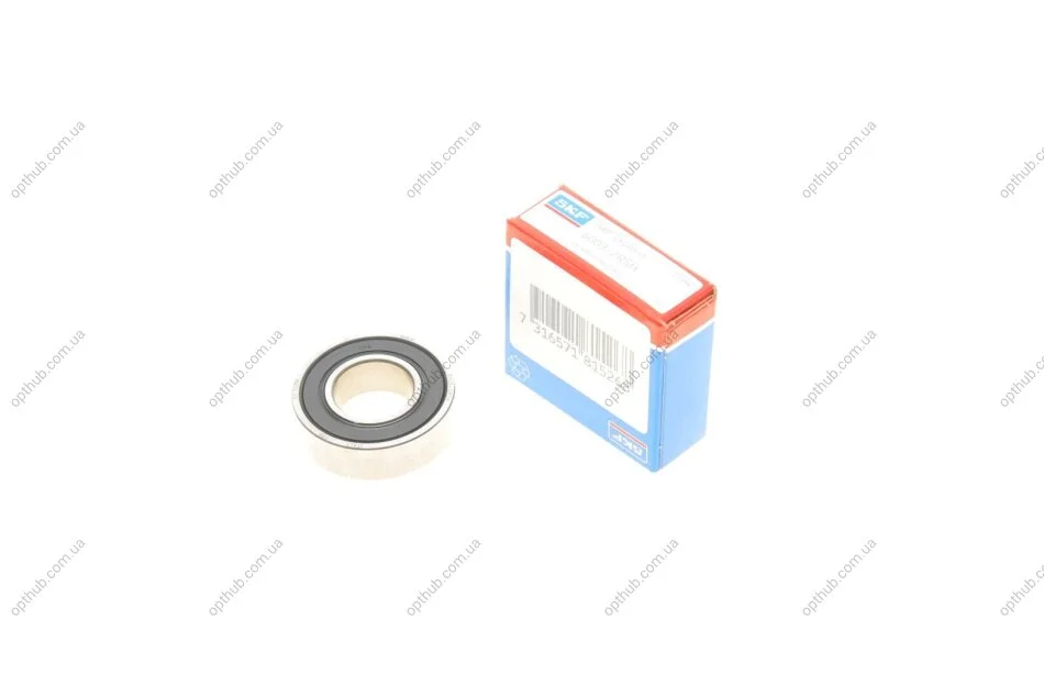 Підшипник кульковий d>30 ПІДШИПНИК КУЛЬКОВИЙ 140273 (17X35X10) IT SKF 6003-2RSH (фото 1)