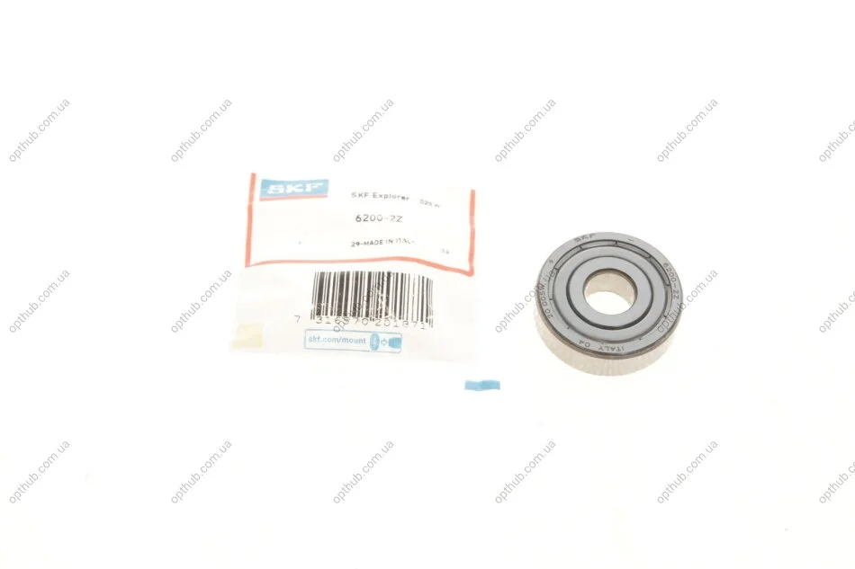 Підшипник (10x30x9) (opt-om) SKF 6200-2Z (фото 1)