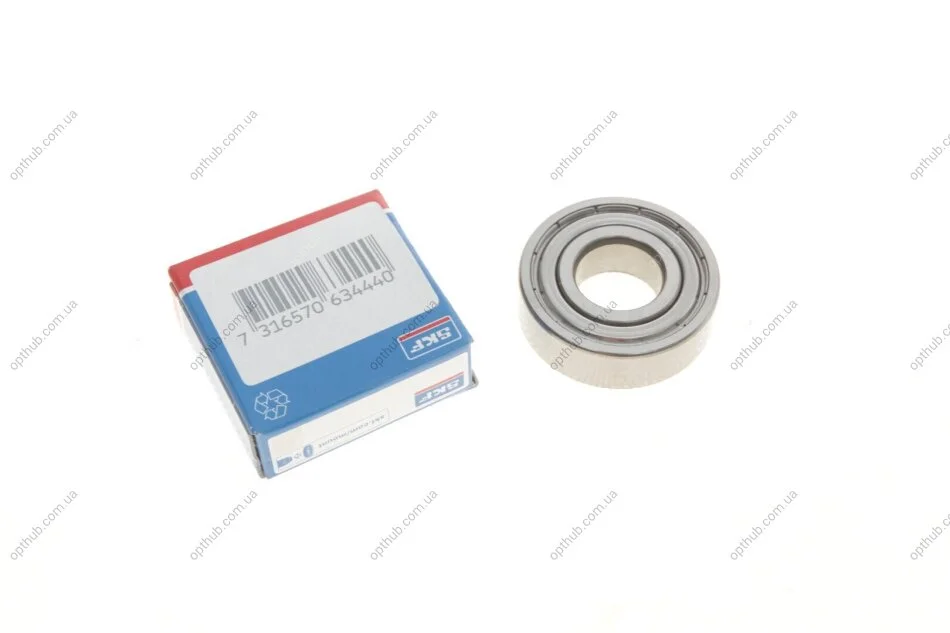Підшипник (17x40x12) (opt-om) SKF 6203-2Z/C3 (фото 1)