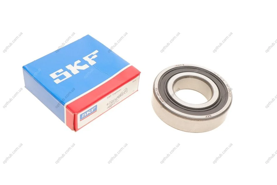 Підшипник кульковий 6206 2RS1/C3 (30х62х16) SKF 6206-2RS1/C3 (фото 1)