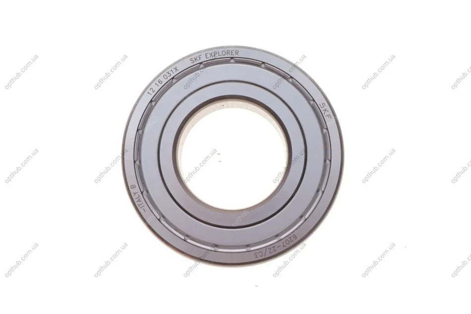 Підшипник кульковий 6207 2Z/C3 (35х72х17) SKF 6207-2Z/C3 (фото 1)