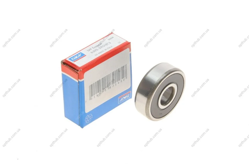 Підшипник (12x37x12) UA63 SKF 6301-2RSH/C3 (фото 1)
