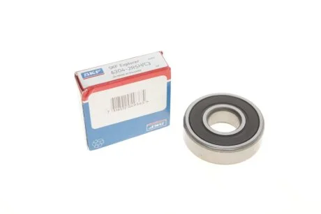 Підшипник кульковий 6304 2RSH/C3 (20х52х15) SKF 6304-2RSH/C3