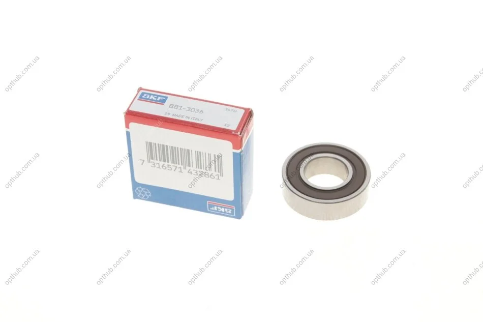 Підшипник кульковий (16.96X35X10) (вир-во) C.I.U SKF BB1-3036 (фото 1)