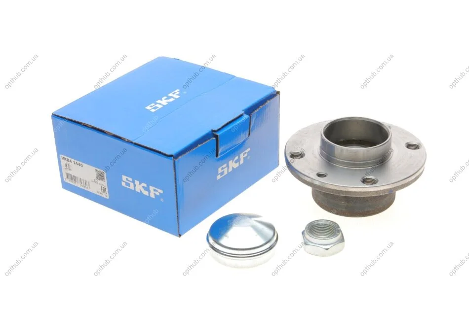 Підшипник маточини (задньої) Fiat Punto/Palio/Uno (-ABS)(к-кт) UA63 SKF VKBA 1440 (фото 1)