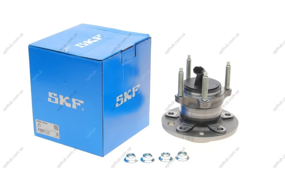 Підшипник маточини FIAT, OPEL, SAAB, VAUXHALL задн. міст (Вир-во) SKF VKBA 3624 (фото 1)