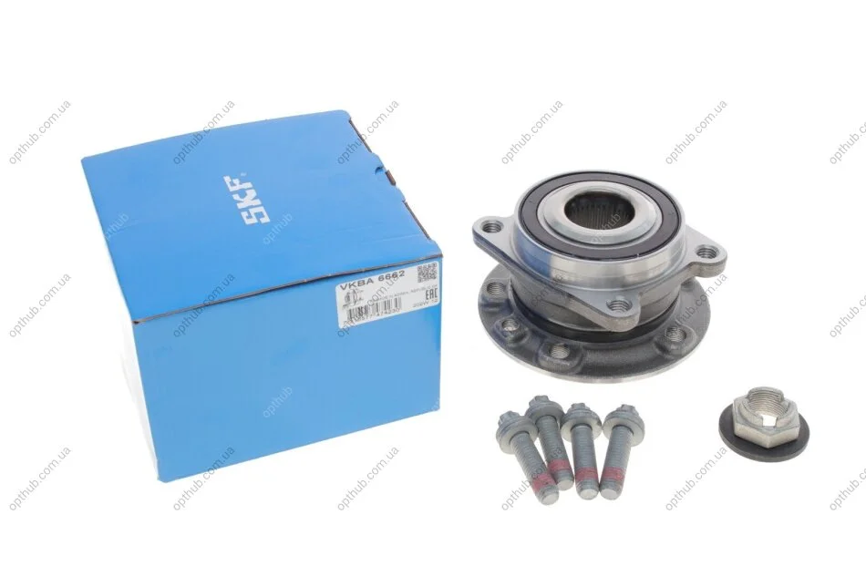 Підшипник ступиці (передньої/задньої) Jeep Cherokee 2.0-3.2 13- (+ABS) (підш.01409) (opt-om) SKF VKBA 6662 (фото 1)