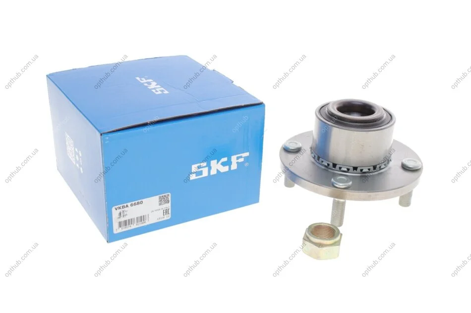 Підшипник маточини MITSUBISHI, SMART перед. міст (Вир-во) SKF VKBA 6680 (фото 1)