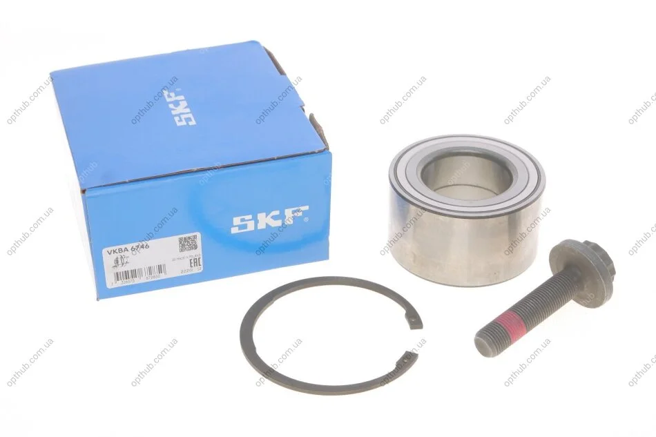 Підшипник маточини (передньої) VW Amarok 2.0-3.0 TDI 10- (+ABS) (opt-om) SKF VKBA 6746 (фото 1)