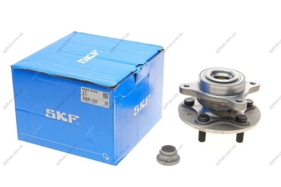 Підшипник маточини (передньої) Land Rover Discovery III 04-09/Range Rover Sport 05-09 UA63 SKF VKBA 6750 (фото 1)