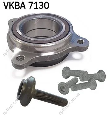 Підшипник маточини з елементами монтажу SKF VKBA 7130 (фото 1)