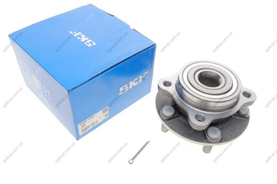 Підшипник маточини (передньої) Mitsubishi Lancer 2.0 01- (opt-om) SKF VKBA 7406 (фото 1)