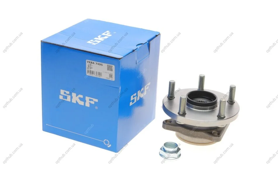 Підшипник маточини (передньої) Subaru Impreza 2.5 WRX STi 05-13 (opt-om) SKF VKBA 7495 (фото 1)