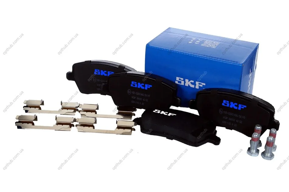 Комплект гальмівних колодок SKF VKBP 80003 (фото 1)