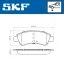 Колодки тормозные дисковые (комплект 4 шт.)) CITROEN, OPEL, PEUGEOT, VAUXHALL AMI, BERLINGO I, C2, C3, SKF VKBP 80040 (фото 2)