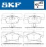 Колодки тормозные дисковые (комплект 4 шт.)) SKF VKBP 80043 A (фото 4)