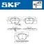 Колодки гальмівні дискові (комплект 4 шт) AUDI, SEAT, VW Q3, ALHAMBRA, SHARAN, TIGUAN, TIGUAN (5N -ua SKF VKBP 80073 E (фото 6)