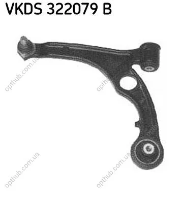 Важіль підвіски FIAT STILO SKF VKDS 322079 B (фото 1)