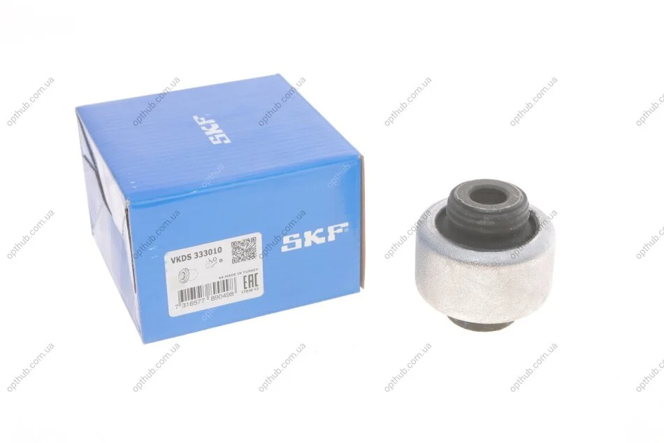 Сайлентблок рычага CITROEN BERLINGO, C4, PEUGEOT 307, 5008 00- перед. мост перед (Пр-во) SKF VKDS 333010 (фото 1)
