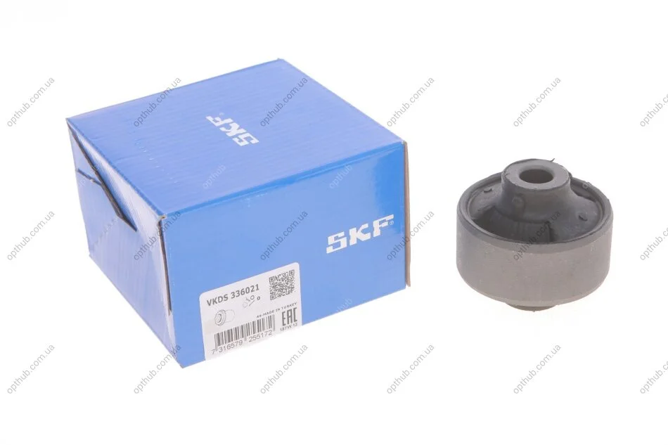 Сайлентблок важеля NISSAN JUKE, X-TRAIL, RENAULT KOLEOS 07 перед. міст низ (Вир-во) C.I.U SKF VKDS 336021 (фото 1)