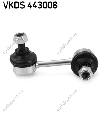 Стабілізатор (стійки) CITROEN/MITSUBISHI/PEUGEOT C-CROSSER/LANCER/OUTLANDER/4007 2006=> REAR L -ua SKF VKDS 443008 (фото 1)
