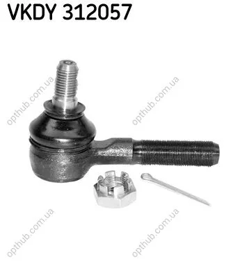 Наконечник рулевой тяги FIAT/ FSO/ LADA 125, 132, ARGE SKF VKDY 312057 (фото 1)