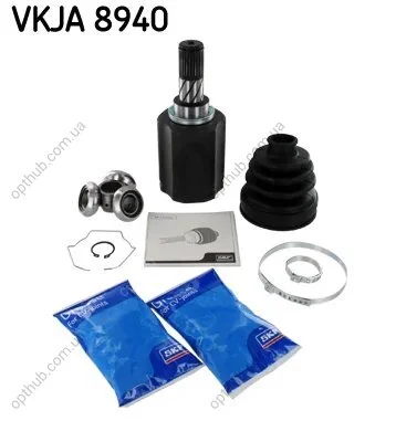 ШРУС со смазкой в комплекте NISSAN QASHQAI / QASHQAI +2 SKF VKJA 8940 (фото 1)