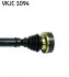 Піввісь AUDI, SKODA, VW A3, OCTAVIA, CADDY, GOLF, JETTA SKF VKJC 1094 (фото 3)