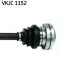 Піввісь BMW 3, Z4 -ua SKF VKJC 1152 (фото 3)