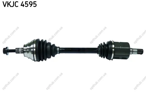 Піввісь AUDI, SEAT, SKODA, VW A3, ALTEA, ALTEA XL, LEON, TOLEDO, OCTAVIA, GOLF, JETTA, PASSAT, TOURA SKF VKJC 4595 (фото 1)