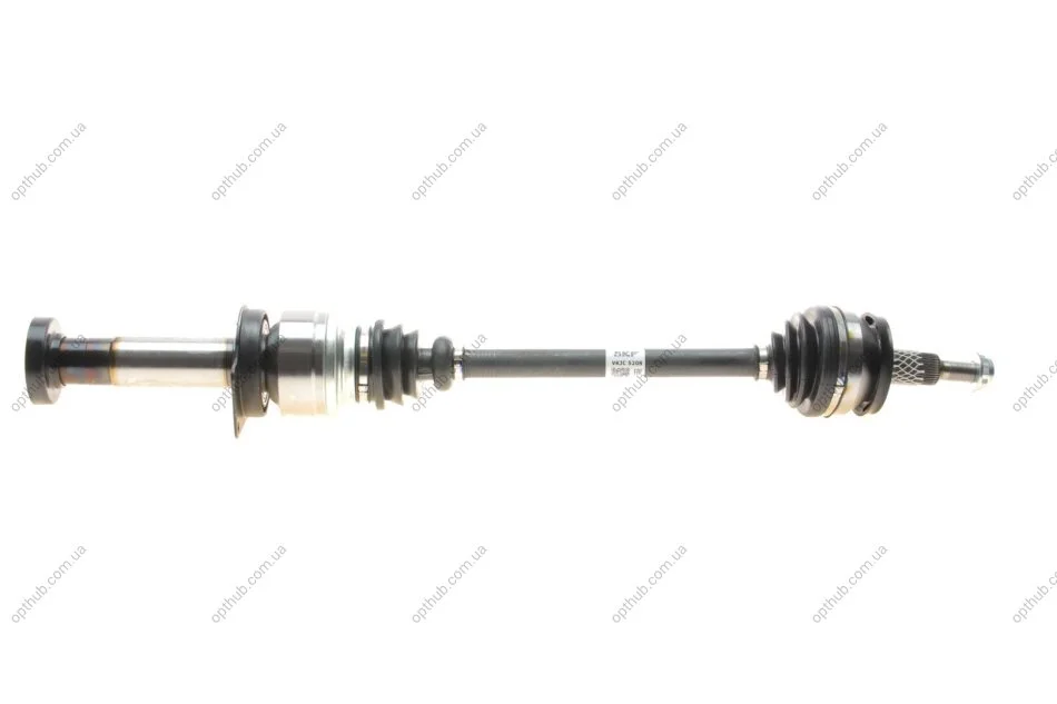Піввісь (передня) VW T5 2.0 i/1.9 TDI 03-15 (R) (26x38x855) UA63 SKF VKJC 5208 (фото 1)