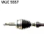 Привідний вал передн лів 67/625мм TOYOTA AVENSIS, RAV 4 III, RAV 4 IV 2.0D/2.2D 11.05-09.19 SKF VKJC 5557 (фото 2)