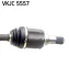 Привідний вал передн лів 67/625мм TOYOTA AVENSIS, RAV 4 III, RAV 4 IV 2.0D/2.2D 11.05-09.19 SKF VKJC 5557 (фото 3)