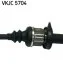 Піввісь FORD FIESTA -ua SKF VKJC 5704 (фото 3)