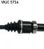Піввісь FORD FIESTA, FUSION -ua SKF VKJC 5714 (фото 3)