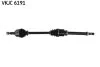 Піввісь RENAULT MEGANE III (KZ0/1) - 1.5 DCI -ua SKF VKJC 6191 (фото 1)