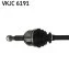 Піввісь RENAULT MEGANE III (KZ0/1) - 1.5 DCI -ua SKF VKJC 6191 (фото 2)