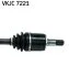 Полуось MITSUBISHI PAJERO SPORT SKF VKJC 7221 (фото 3)