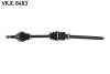 Піввісь CITROEN JUMPY (VF7) - 1.6 HDI 90 16V -ua SKF VKJC 8483 (фото 1)