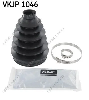 Пильник ШРКШ гумовий + змазка OPEL, RENAULT, SAAB, VAUXHALL MOVANO, MASTER, SAFRANE, 9-5 -ua SKF VKJP 1046 (фото 1)