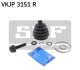 Пильовик ШРКШ (комплект) гумовий SKF VKJP3151R (фото 1)