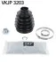 Пильник ШРКШ гумовий + змазка MERCEDES-BENZ A-CLASS (W168) - A 190 (168.032, 168.132) -ua SKF VKJP 3203 (фото 1)