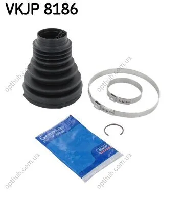 Пильник ШРКШ гумовий + змазка VKJP8186 SKF VKJP 8186 (фото 1)