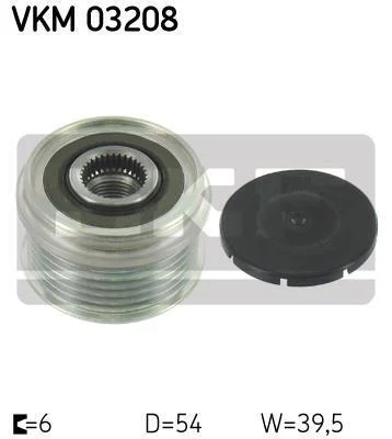 Муфта генератора SKF VKM 03208 (фото 1)