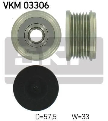 Муфта генератора SKF VKM 03306 (фото 1)