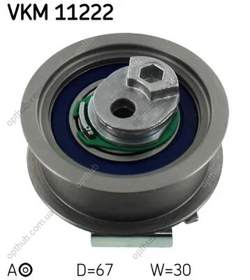 Ролик модуля натягувача ременя SKF VKM 11222 (фото 1)
