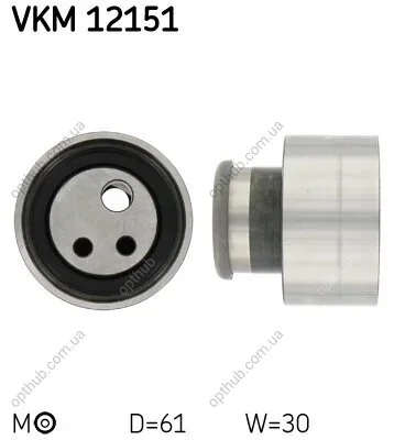 Ролик модуля натяжителя ремня SKF VKM 12151 (фото 1)